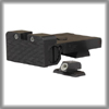 sti adjustable front/rear tritium sight set 